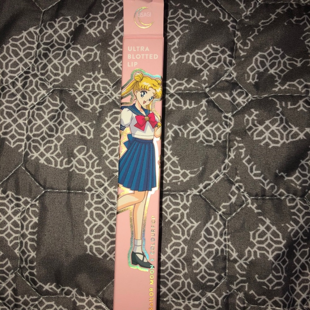 sailor moon x colourpop ultra blotted lip in usagi